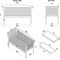 Alaterre Furniture Stamford Eucalyptus Wood Outdoor Set with 2 Chairs, Bench, and Coffee Table, Set of 4 ANSF01123EBO - alternate 6